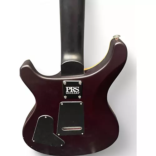 Used 2023 PRS CE24 Nitro Satin Faded Grey Black Purple Burst Solid Body Electric Guitar Nitro Satin Faded Grey Black Purple Burst - musicians--Friend