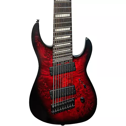 Legator LM-9 Lucas Mann Ninja 9-String Multi-Scale Signature Electric Guitar Trans White - musicians--Friend