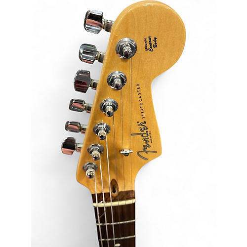 Used Fender American Standard Stratocaster red Solid Body Electric Guitar red - musicians--Friend
