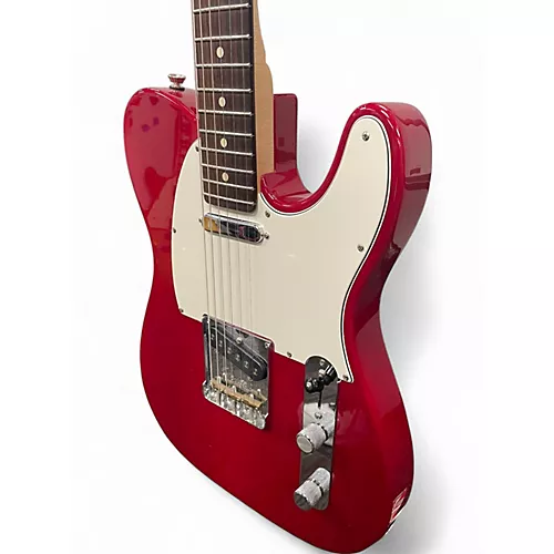 Used 2019 Fender American Professional Telecaster Crimson Red Trans Solid Body Electric Guitar Crimson Red Trans - musicians--Friend