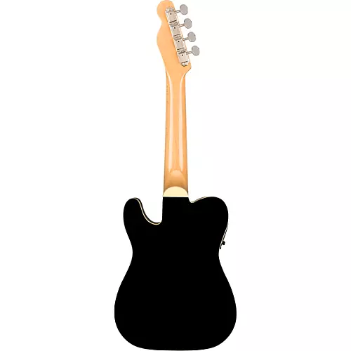 Fender Fullerton Telecaster Acoustic-Electric Ukulele Black - musicians--Friend