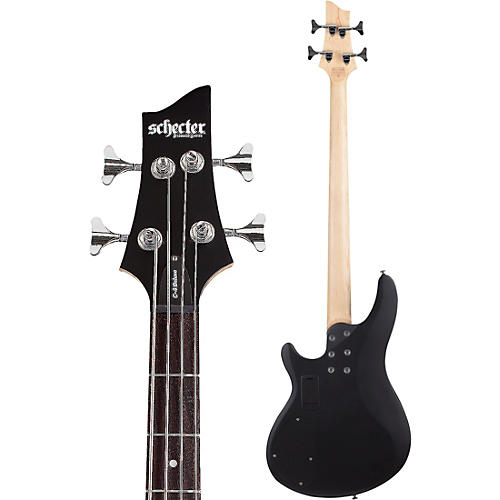 Schecter Guitar Research C-4 Deluxe Electric Bass Satin Black - musicians--Friend
