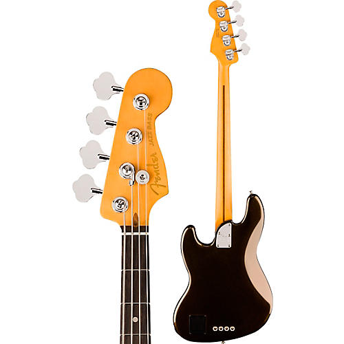 Fender American Ultra II Jazz Bass Ebony Fingerboard Noble Blue - musicians--Friend