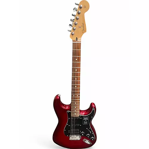 Used Fender Player Stratocaster HSS Red Solid Body Electric Guitar Red - musicians--Friend