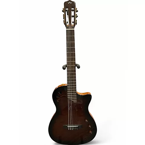 Used Cordoba Stage edgeburst Classical Acoustic Electric Guitar edgeburst - musicians--Friend
