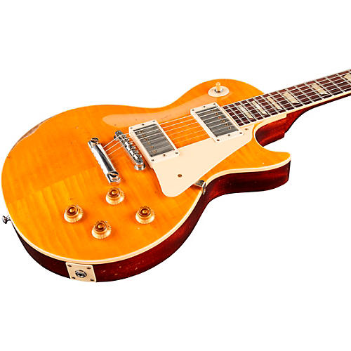 Gibson Custom Tom Murphy 1959 Les Paul Standard Electric Guitar Aged Cherry Burst - musicians--Friend