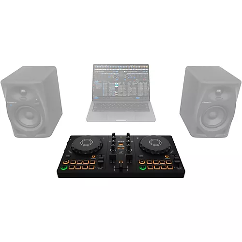 AlphaTheta DDJ-FLX2 Entry Level DJ Controller for rekordbox and Serato Black - musicians--Friend
