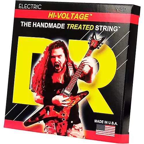 DR Strings Dimebag Darrell DBG-9/50 Signature Hi-Voltage Electric Guitar Strings - musicians--Friend