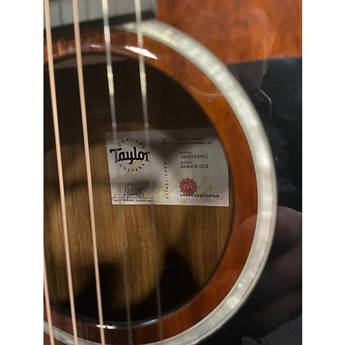 Used Taylor 224CEKDLX SHADED EDGE BURST Acoustic Electric Guitar SHADED EDGE BURST - musicians--Friend