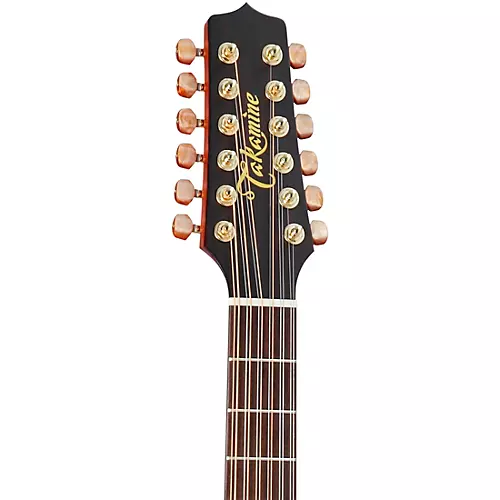 Takamine P3DC 12-String Pro Series Dreadnought Cutaway Acoustic-Electric Guitar Natural - musicians--Friend