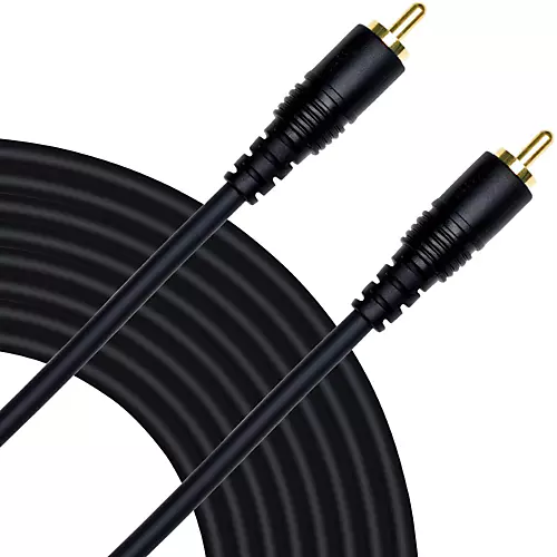 Mogami Pure Patch RCA to RCA Mono Hi-Definition Patch Cable 3 ft. - musicians--Friend