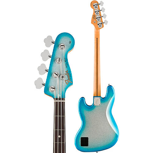 Fender Limited Edition Blu DeTiger Player Plus Jazz Bass Sky Burst Sparkle - musicians--Friend