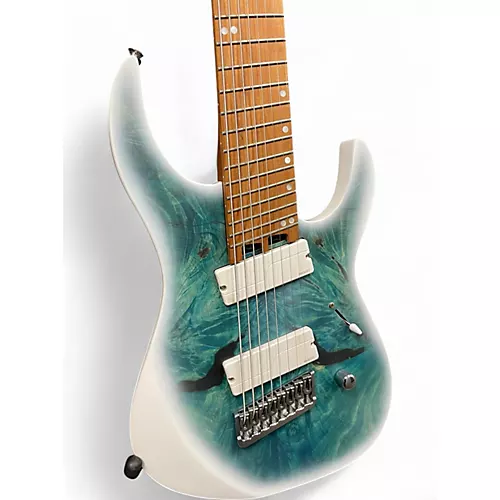 Used Legator Ninja Overdrive 8 Arctic Solid Body Electric Guitar Arctic - musicians--Friend