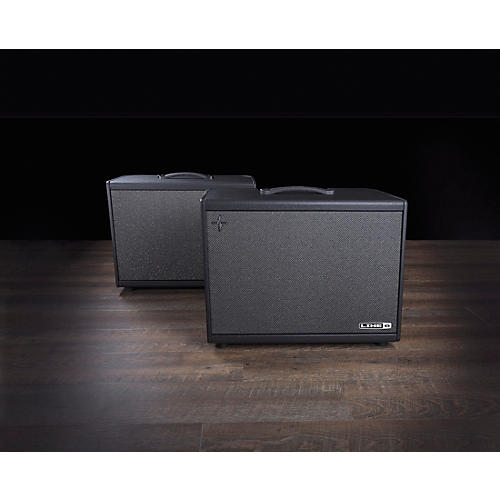 Line 6 Powercab 112 Plus 250W 1x12 FRFR Powered Speaker Cab Black and Silver - musicians--Friend