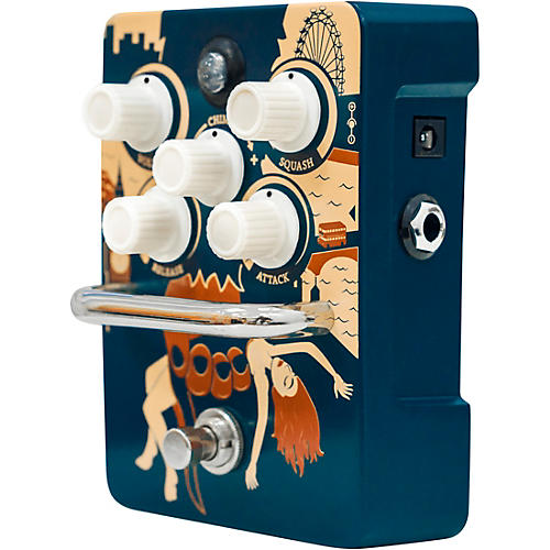 Orange Amplifiers Kongpressor Analog Compression Effects Pedal - musicians--Friend