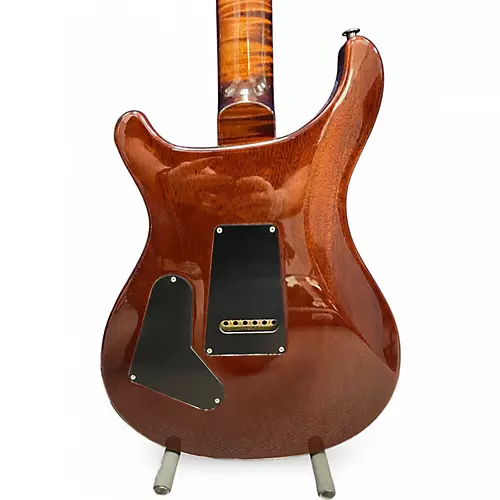 Used 2024 PRS Wood library Custom 24 Semi-Hollow 10 top copperhead burst Hollow Body Electric Guitar copperhead burst - musicians--Friend
