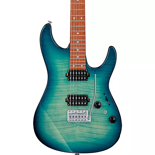Ibanez AZ24S1F Standard Electric Guitar Transparent Black Sunburst - musicians--Friend