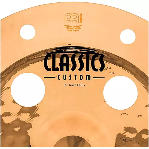 MEINL Classics Custom Trash China Cymbal 16 in. - musicians--Friend