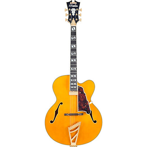 D'Angelico Excel EXL-1 Hollowbody Electric Guitar Amber - musicians--Friend