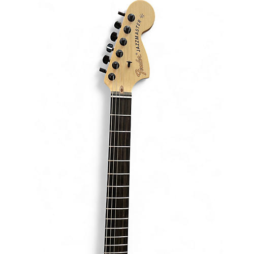 Used Fender Jim Root Signature Jazzmaster Black Solid Body Electric Guitar Black - musicians--Friend