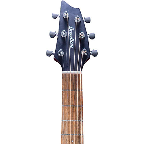 Breedlove Discovery S Concert European Spruce-African Mahogany Left-Handed Acoustic Guitar Natural - musicians--Friend