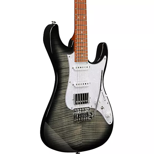 Ibanez AZ22S1 Standard Electric Guitar Transparent Black Sunburst - musicians--Friend