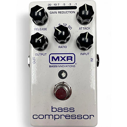 Used MXR M87 Bass Compressor Bass Effect Pedal - musicians--Friend