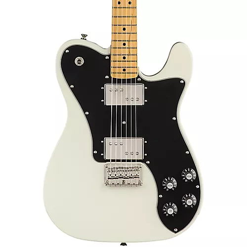 Squier Classic Vibe '70s Telecaster Deluxe Maple Fingerboard Electric Guitar Olympic White - musicians--Friend