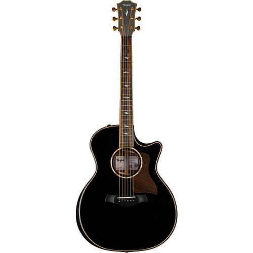 Taylor 814ce Builder's Edition Grand Auditorium Acoustic-Electric Guitar Blacktop - musicians--Friend