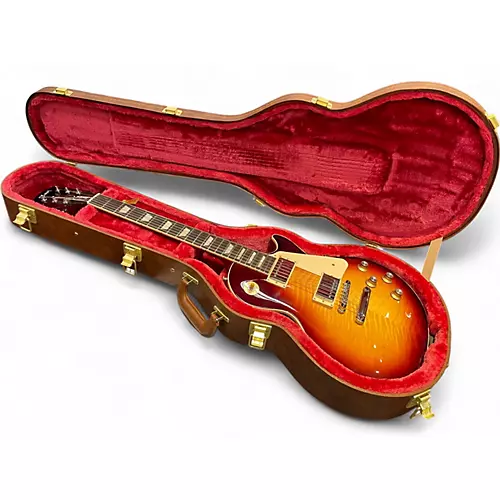 Used Gibson Les Paul Standard 1960S Neck BOURBON BURST Solid Body Electric Guitar BOURBON BURST - musicians--Friend