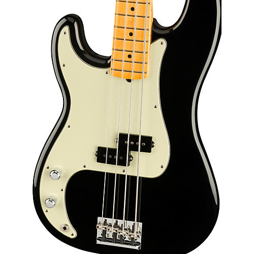 Fender American Professional II Precision Bass Maple Fingerboard Left-Handed Black - musicians--Friend