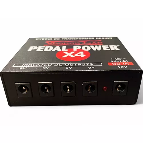 Used Voodoo Lab PEDAL POWER X4 Power Supply - musicians--Friend