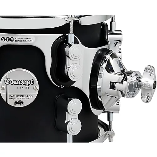PDP by DW Concept Maple 5-Piece Shell Pack with Chrome Hardware Twisted Ivory - musicians--Friend