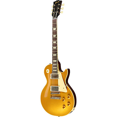 Gibson Custom 1957 Les Paul Goldtop Darkback Reissue VOS Electric Guitar Gold Top - musicians--Friend