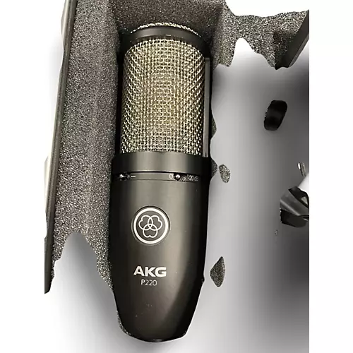 Used AKG P220 Project Studio Condenser Microphone - musicians--Friend