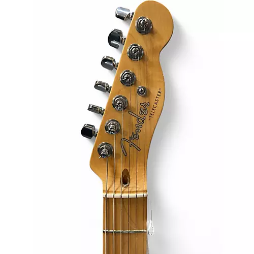 Used 2014 Fender American Standard Telecaster Butterscotch Blonde Solid Body Electric Guitar Butterscotch Blonde - musicians--Friend