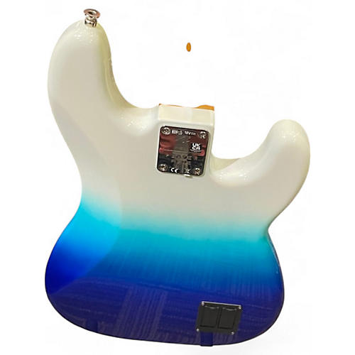 Used 2022 Fender LH Player Plus Active Precision Bass Belair Blue Electric Bass Guitar Belair Blue - musicians--Friend