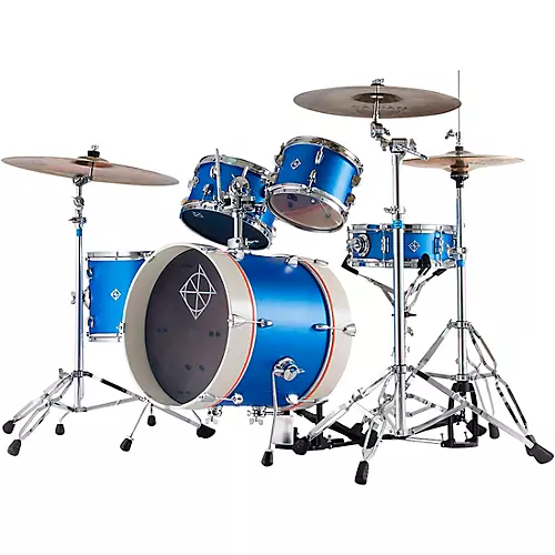 Dixon Jet Set Plus 5-Piece Shell Pack Sub Zero White - musicians--Friend