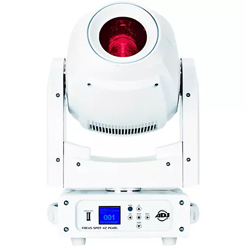 American DJ Focus Spot 4Z Pearl White 200W LED Powered Moving Head Spot Fixture - musicians--Friend