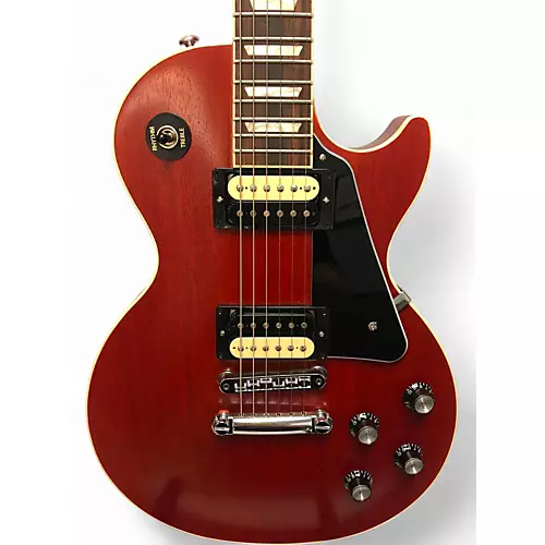 Used Gibson Les Paul Traditional Pro V Satin Top SATIN CHERRY Solid Body Electric Guitar SATIN CHERRY - musicians--Friend
