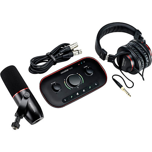 Focusrite Vocaster Two Studio Ultimate Podcasting Bundle for Content Creation - musicians--Friend