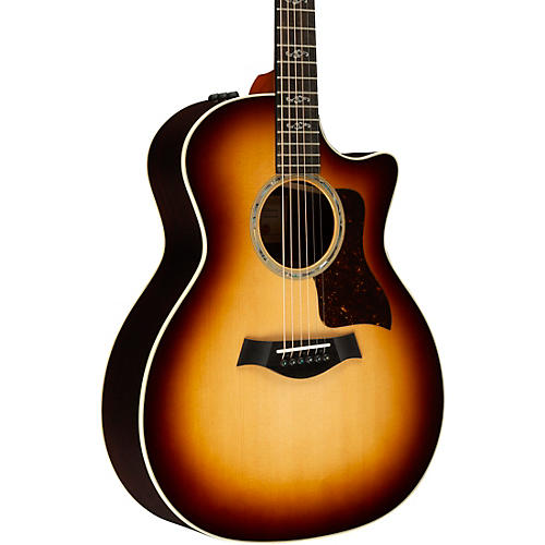 Taylor 414ce V-Class Special-Edition Grand Auditorium Acoustic-Electric Guitar Shaded Edge Burst - musicians--Friend