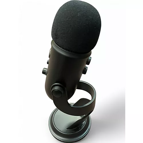 Used Blue Yeti BLACKOUT USB Microphone - musicians--Friend