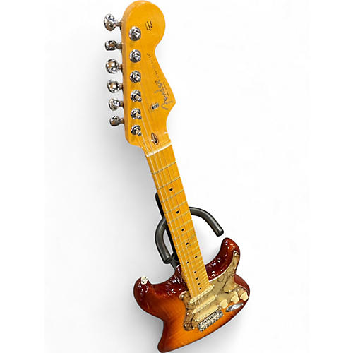 Used 2022 Fender American Professional II Stratocaster Sienna Sunburst Solid Body Electric Guitar Sienna Sunburst - musicians--Friend