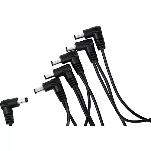 Gator 5-Output Daisy Chain Power Adapter Cable with Male Input Barrel Plug - musicians--Friend