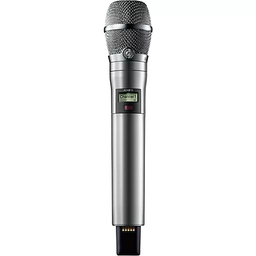 Shure ADX2FD/K11N Axient Digital ShowLink Frequency Diversity Handheld Transmitter With KSM11 Mic Band G57 Nickel - musicians--Friend