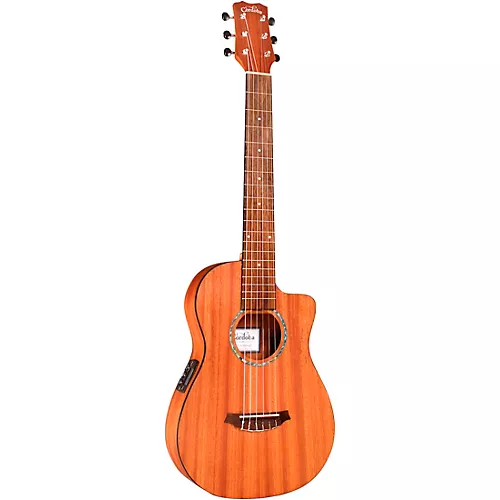 Cordoba Mini II MH-CE All Mahogany Nylon-String Acoustic-Electric Guitar Natural - musicians--Friend