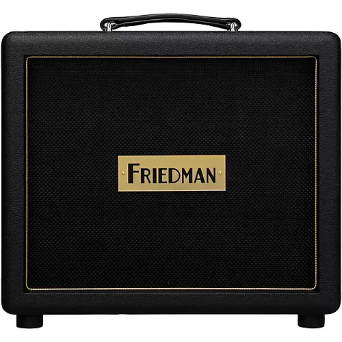 Friedman Pink Taco 1x12 Closed-Back Guitar Speaker Cabinet With Celestion Creamback Black - musicians--Friend