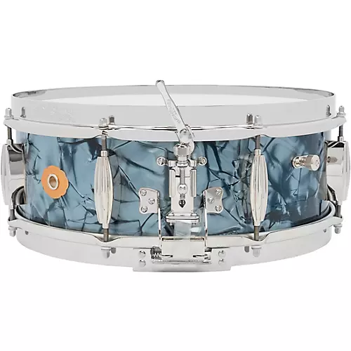 Slingerland Limited-Edition Radio King Finish Ply Maple Snare Drum 14 x 5 in. Black Diamond Pearl - musicians--Friend