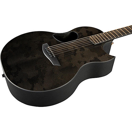 McPherson Carbon Series Sable With Gold Hardware Acoustic-Electric Guitar Camo Top - musicians--Friend